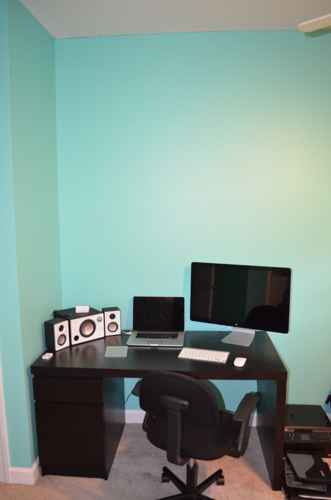 Finished Office - Tantalizing Teal