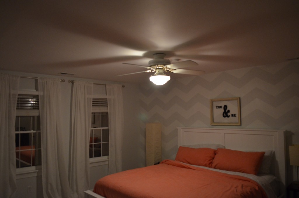 Finally flat, painted ceilings in our master bedroom.